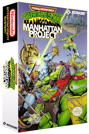rom Teenage Mutant Ninja Turtles III - The Manhattan Project